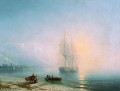 mer calme 1863 Romantique Ivan Aivazovsky russe